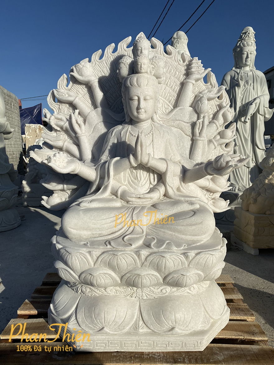 tượng phật thiên thủ thiên nhãn bằng đá