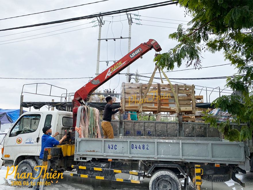 Điêu khắc và bàn giao Tượng Phật Nằm