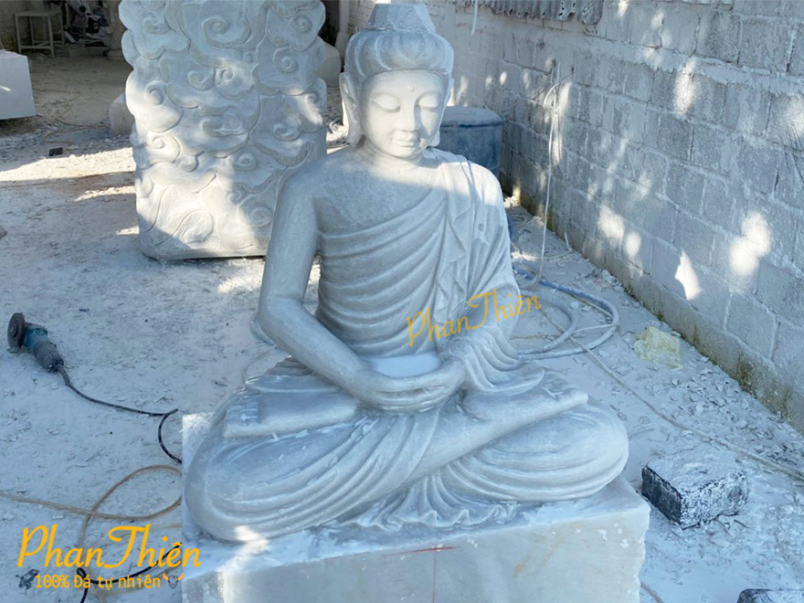 Điêu khắc và đóng kiện Tượng Thích Ca cho Nhà Chùa Vĩnh Long