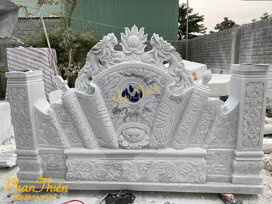 cuốn thư đá, tấm bình phong đá