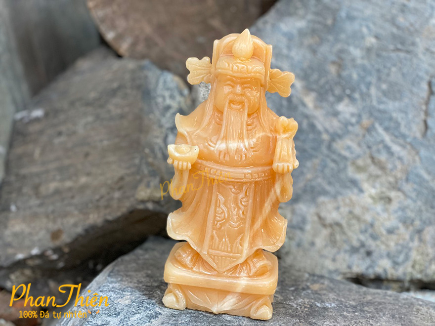 Tượng Phúc Lộc Thọ bằng Đá Ngọc Hoàng Long (PLT-01)