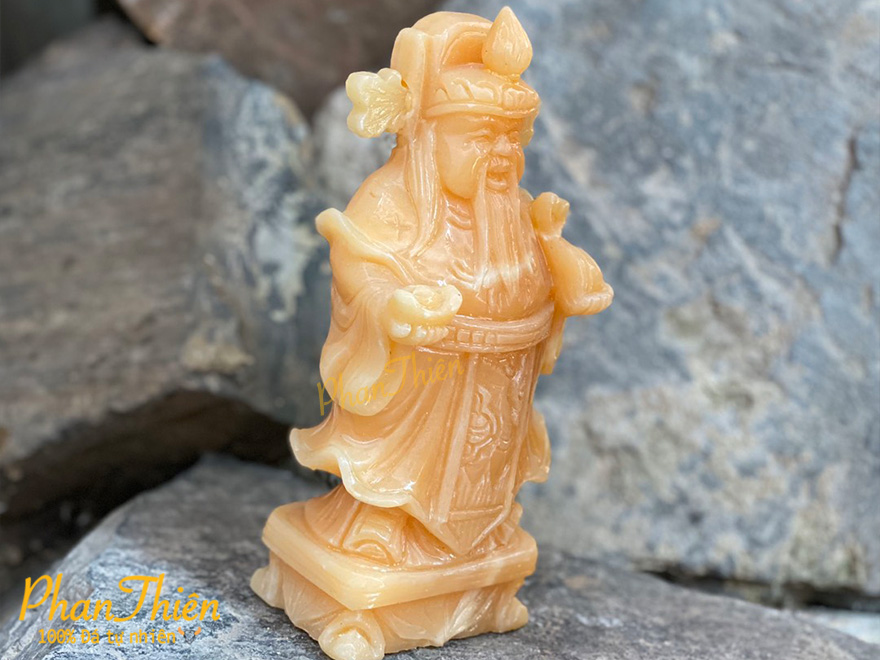 Tượng Phúc Lộc Thọ bằng Đá Ngọc Hoàng Long (PLT-01)