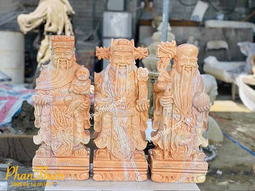 tượng phúc lộc thọ bằng đá